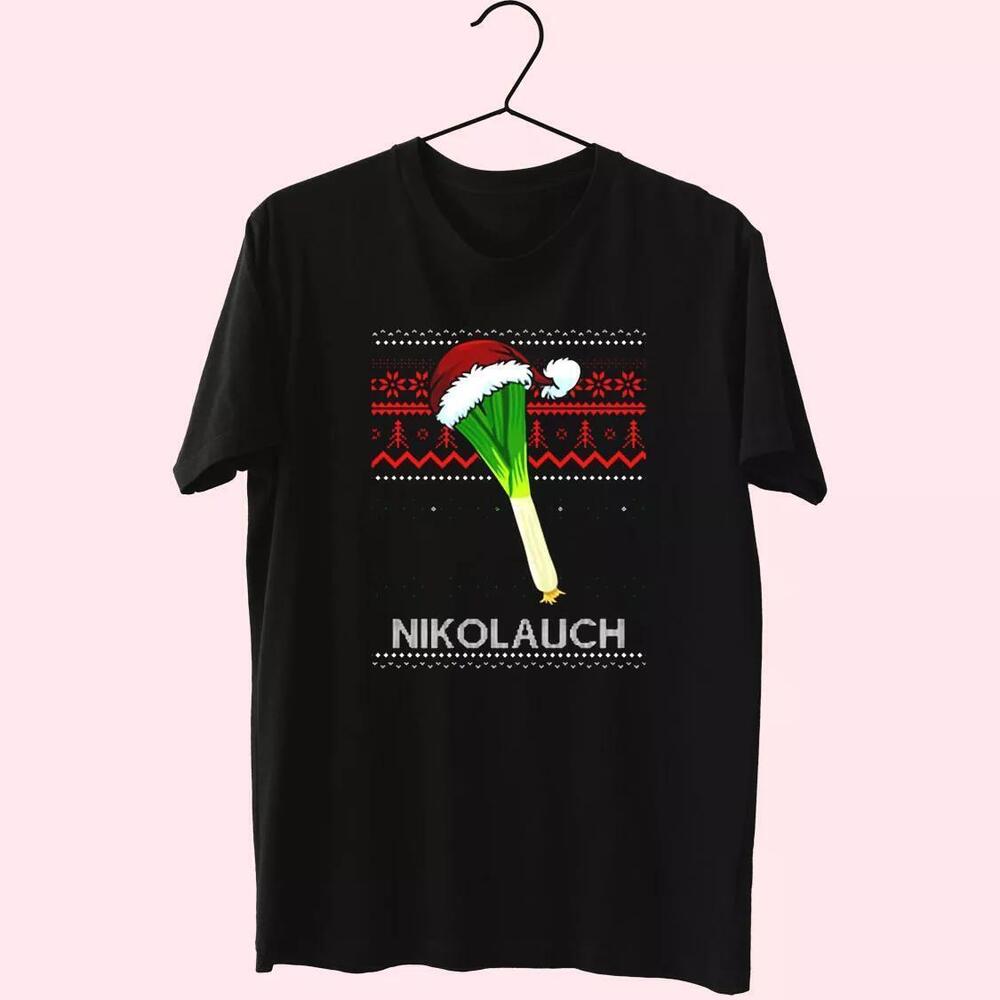 Nikolauch Santa Hat T Shirt Xmas Design T Shirt